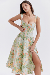 Vestido Midi Bustier Olivia